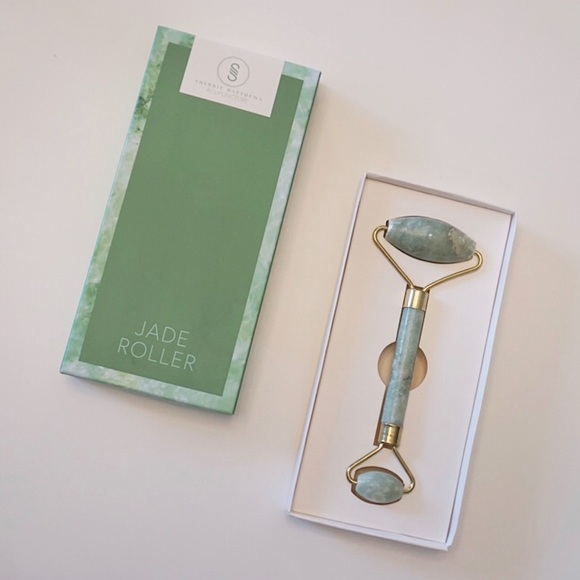 🆕 Sherrie Matthews Acupuncture Jade Stone Roller - Picture 4 of 4